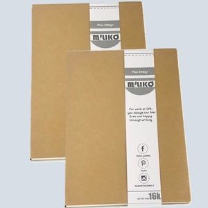 Board Kraft sleeve B5 Sketchbook 2 PACK (Plain)